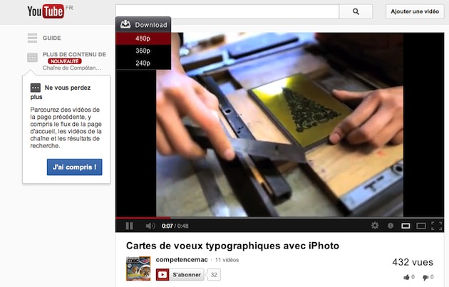 Téléchargez une vidéo depuis YouTube Téléchargez une vidéo depuis YouTube