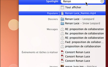 Spotlight • Ordonner les résultats