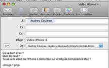 Mail • Niveau de citation