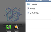 WinZip décompresse vos dossiers sur iPhone et iPad