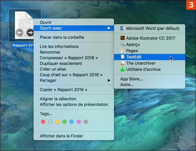 Comment ouvrir un fichier avec un autre logiciel que celui associé par défaut ? Comment ouvrir un fichier avec un autre logiciel que celui associé par défaut ?