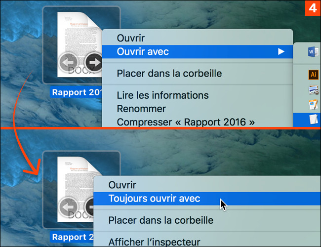 Comment ouvrir un fichier avec un autre logiciel que celui associé par défaut ? Comment ouvrir un fichier avec un autre logiciel que celui associé par défaut ?