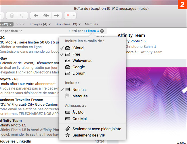 Comment classer rapidement et efficacement vos emails sur Mac ou iPhone ?