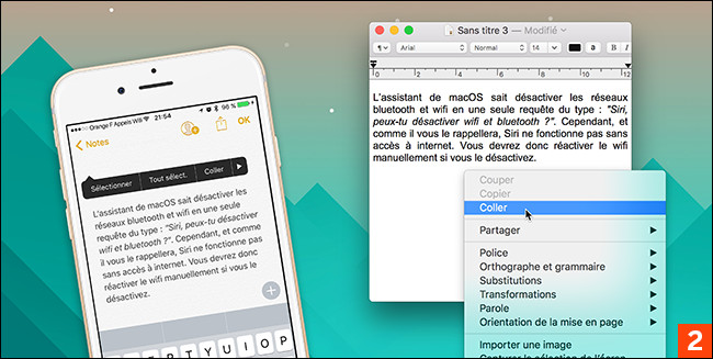 Comment copier-coller un contenu d’un appareil Apple à l’autre ?