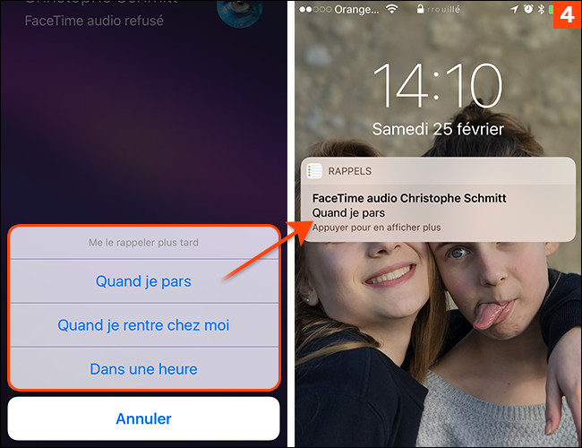 Impossible de répondre à un appel sur l’iPhone ? Personnalisez à l’avance vos messages automatiques !