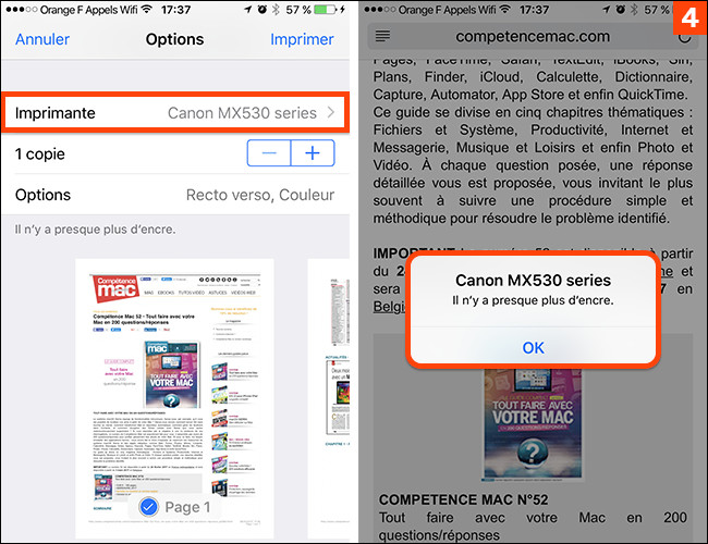 Comment imprimer à partir d’un iPhone ou d’un Mac grâce à la fonction AirPrint ? Comment imprimer à partir d’un iPhone ou d’un Mac grâce à la fonction AirPrint ?