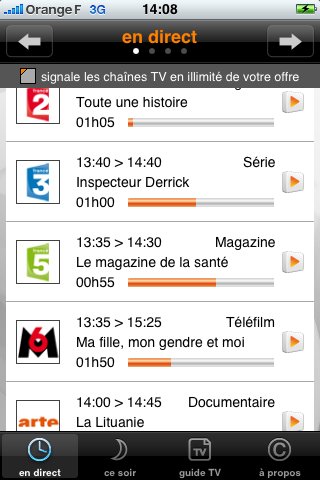 Derrick (et la TV) sur l'iPhone Derrick (et la TV) sur l'iPhone