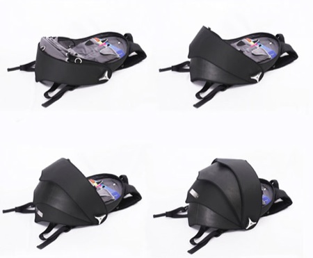 Un sac a dos en pneu pour votre Mac portable Un sac a dos en pneu pour votre Mac portable