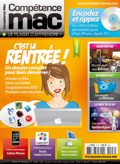 Compétence Mac 8, en kiosque le 28 août Compétence Mac 8, en kiosque le 28 août