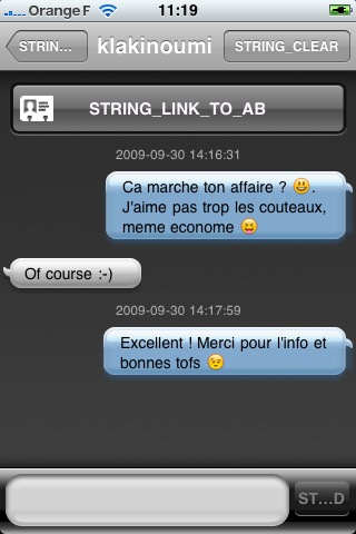 Ping ! Des textos gratuits entre iPhone et iPod Touch Ping ! Des textos gratuits entre iPhone et iPod Touch