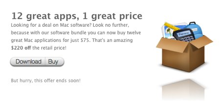 Trois bundles pour remplir votre Mac Trois bundles pour remplir votre Mac