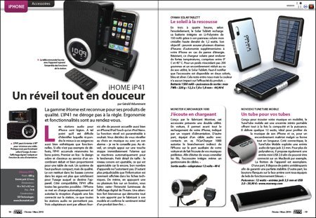 L'iPhone et des accessoires à découvrir.