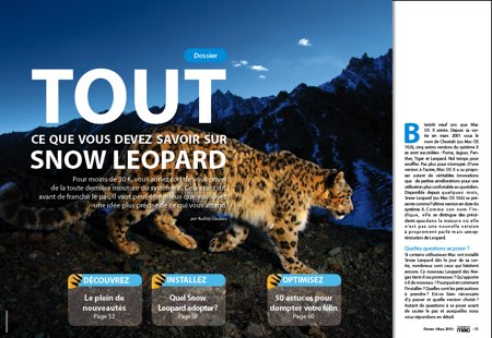 Dossier Snow Leopard : Nouveautés, achat et astuces. Dossier Snow Leopard : Nouveautés, achat et astuces.