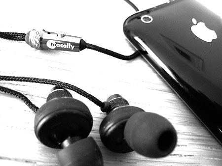 HiFiTune: des écouteurs Macally pour iPhone, iPod Touch (et Classic)