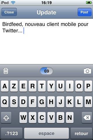 [Réseaux sociaux] CommBirdfeed : nouveau client Twitter