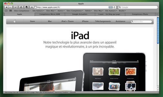 Safari • Fusionner toutes les fenêtres Safari • Fusionner toutes les fenêtres