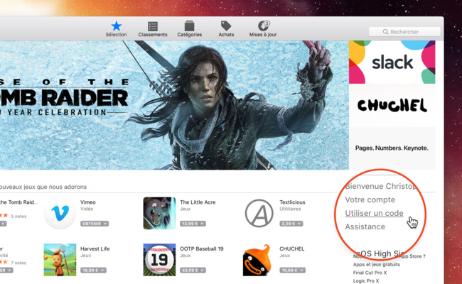 Comment profiter de votre code offert ? Comment profiter de votre code offert ?