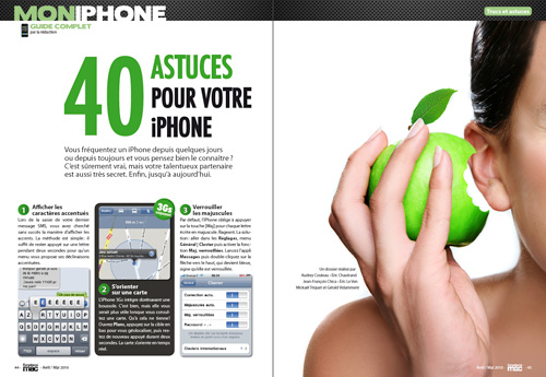 MON IPHONE • 40 astuces pour votre précieux