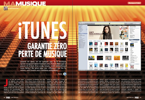 MA MUSIQUE • iTunes : garantie zéro perte de musique