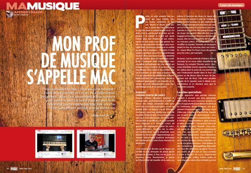 MA MUSIQUE • Mon prof de musique s'appelle Mac