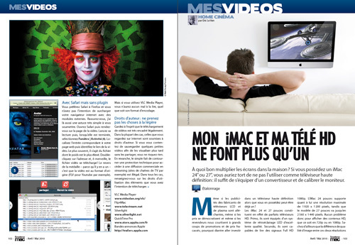 MES VIDEOS • Mon iMac et ma télé ne font plus qu'un MES VIDEOS • Mon iMac et ma télé ne font plus qu'un