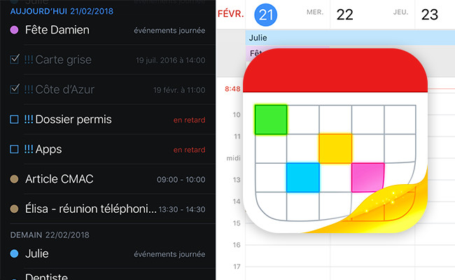 [Concours] Gagnez 10 licences de Fantastical pour iPhone (terminé)