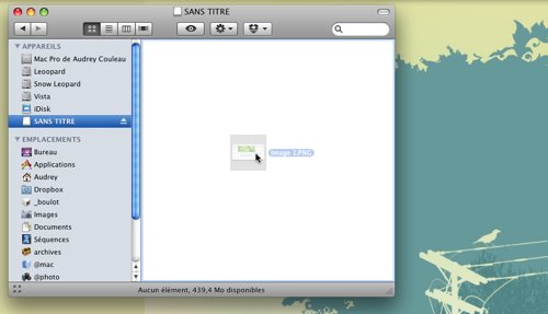 Finder • Déplacer sans copier Finder • Déplacer sans copier