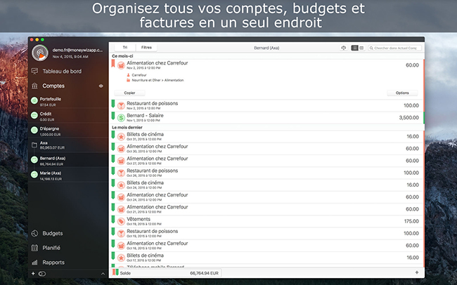 [Concours] Gagnez 10 licences de MoneyWiz 2 pour Mac pour gérer vos comptes, budgets et factures (terminé)