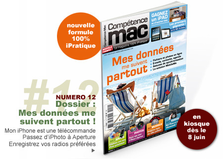 Compétence Mac 12, en kiosque le 8 juin Compétence Mac 12, en kiosque le 8 juin