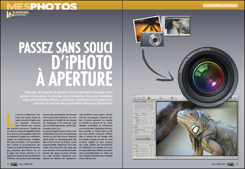 MES PHOTOS • Passez sans souci d'iPhoto à Aperture MES PHOTOS • Passez sans souci d'iPhoto à Aperture