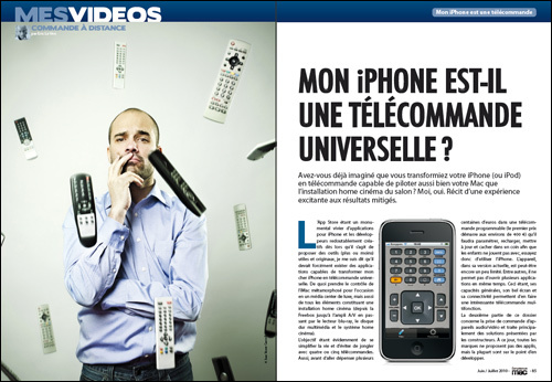 MES VIDEOS • Mon iPhone est-il une télécommande universelle ?