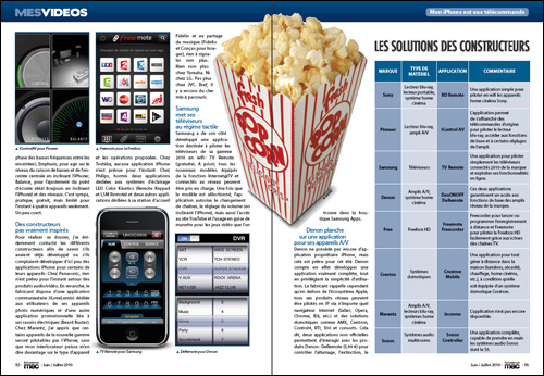 MES VIDEOS • Mon iPhone est-il une télécommande universelle ? • Comparatifs et solutions constructeurs MES VIDEOS • Mon iPhone est-il une télécommande universelle ? • Comparatifs et solutions constructeurs