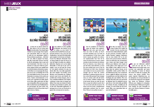 MES JEUX • Sélection iPhone, iPod et iPad MES JEUX • Sélection iPhone, iPod et iPad