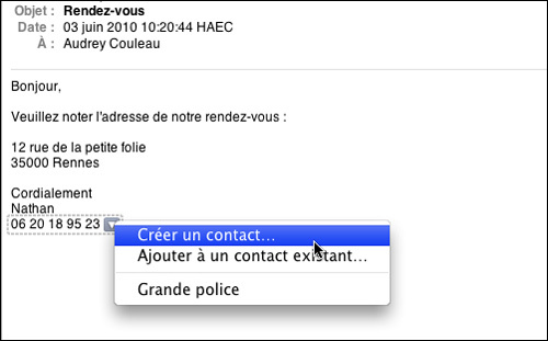 Mail • Des fonctions invisibles