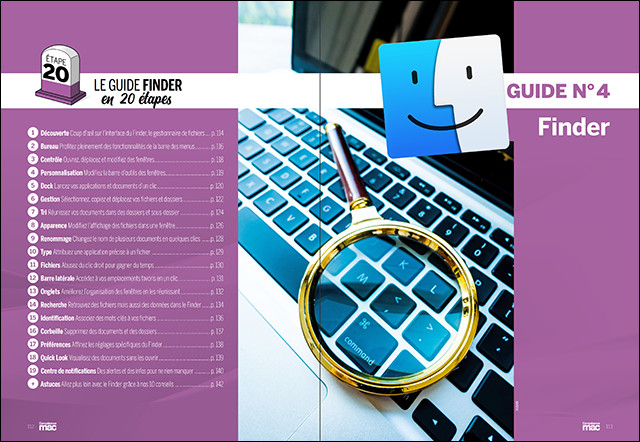 Compétence Mac 59 • 4 guides en un : Numbers • Photos • Safari • Finder