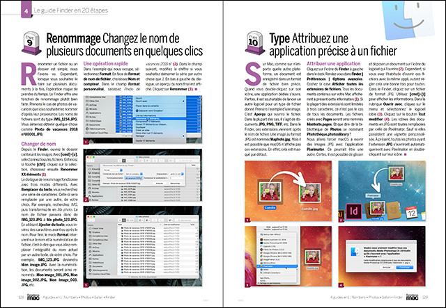 Compétence Mac 59 • 4 guides en un : Numbers • Photos • Safari • Finder