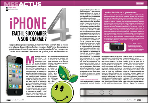 MES ACTUS • iPhone 4, faut-il succomber à son charme ?