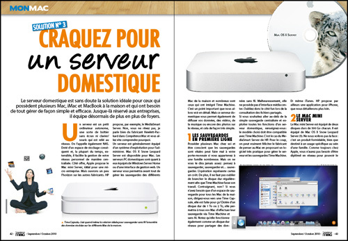 MON MAC • DOSSIER DE UNE • Craquez pour un serveur domestique