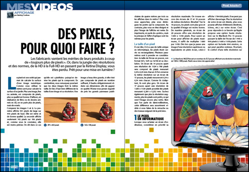 MES VIDÉOS • Des pixels, pour quoi faire ?