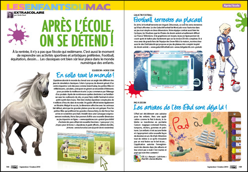 LES ENFANTS DU MAC • Après l'école, on se détend ! LES ENFANTS DU MAC • Après l'école, on se détend !