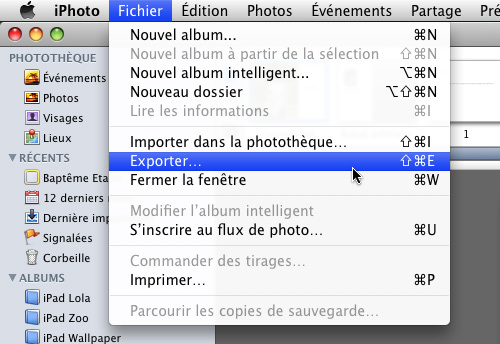 iPhoto • Transformer un livre en vidéo