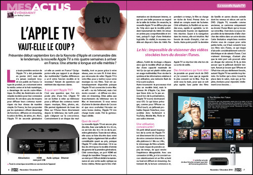 MES ACTUS • L'Apple TV en vaut-elle le coup ?