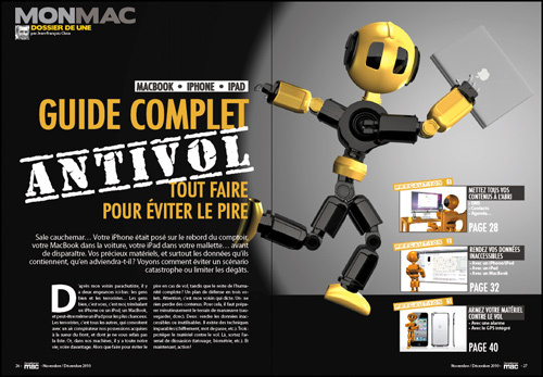 MON MAC • DOSSIER DE UNE • Guide complet antivol