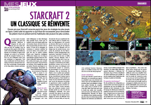 MES JEUX • Starcraft 2, un classique se réinvente MES JEUX • Starcraft 2, un classique se réinvente