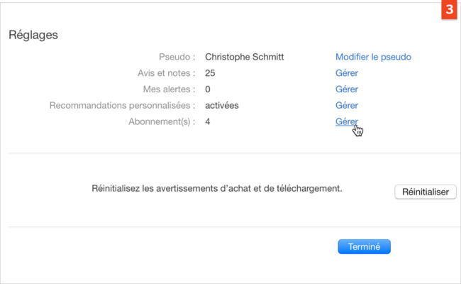 [macOS et iOS] Modifiez ou annulez un abonnement à une application ou un service 