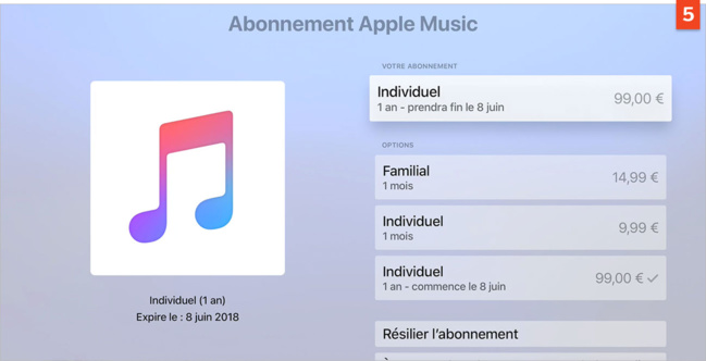 [macOS et iOS] Modifiez ou annulez un abonnement à une application ou un service 