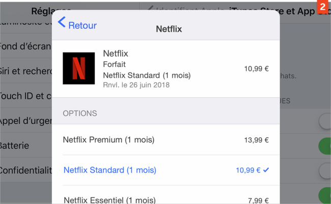 [Stores] Modifiez ou annulez un abonnement à une application ou un service