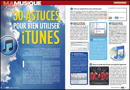 MA MUSIQUE • 30 astuces pour bien utiliser iTunes