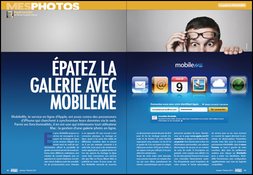 MES PHOTOS • Épatez la galerie avec MobileMe