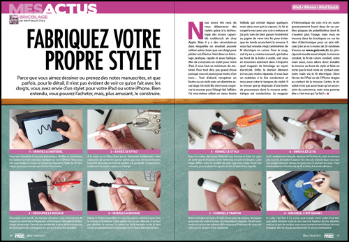 Mes actus • Fabriquez votre propre stylet